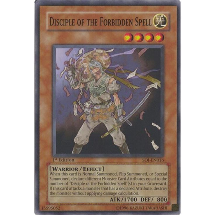 Image for Disciple of the Forbidden Spell (SOI-EN016) (SOI) - YuGiOh