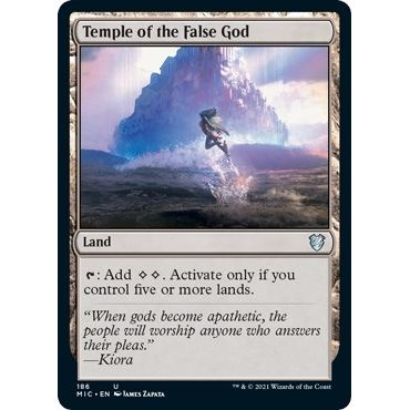 Image for Temple of the False God (186) (MIC) - Magic: The Gathering