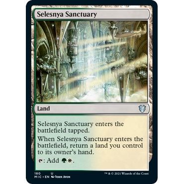Image for Selesnya Sanctuary (180) (MIC) - Magic: The Gathering