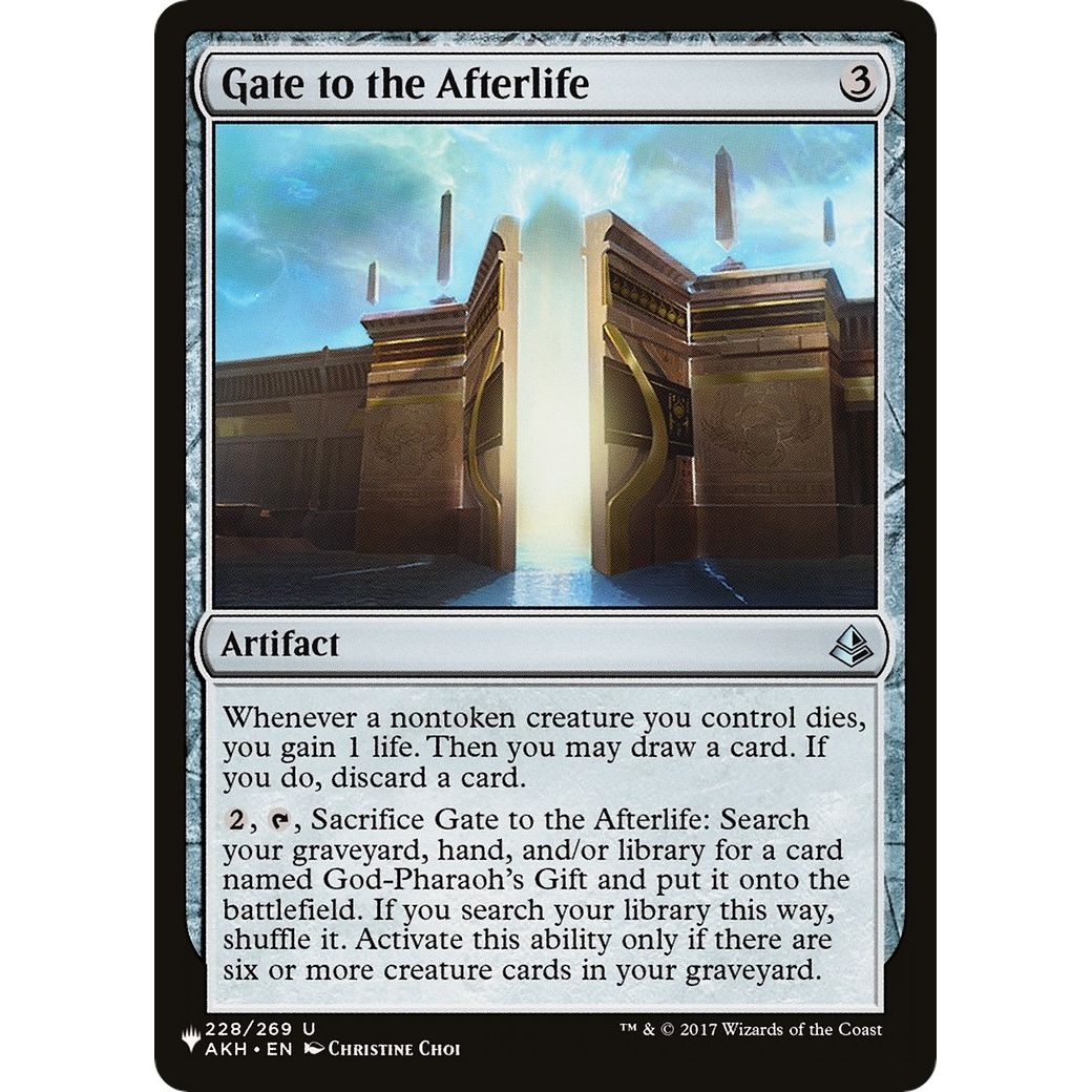 Image for Gate to the Afterlife (228/269) (LIST) - Magic: The Gathering