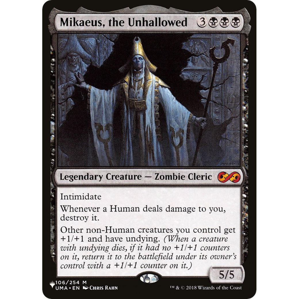 Image for Mikaeus, the Unhallowed (106/254) (LIST) - Magic: The Gathering