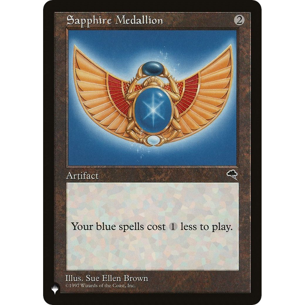 Image for Sapphire Medallion (LIST) - Magic: The Gathering