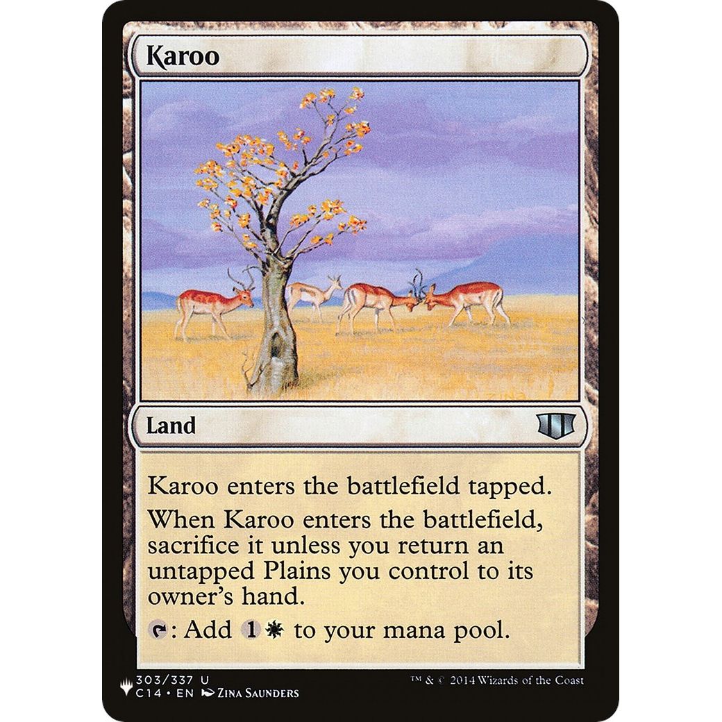 Image for Karoo (C14) (303/337) (LIST) - Magic: The Gathering