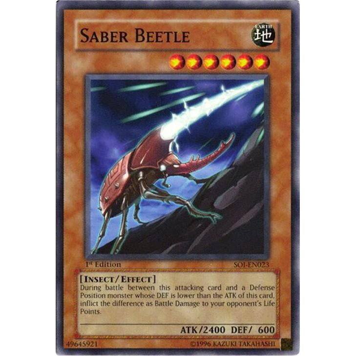 Image for Saber Beetle (SOI-EN023) (SOI) - YuGiOh
