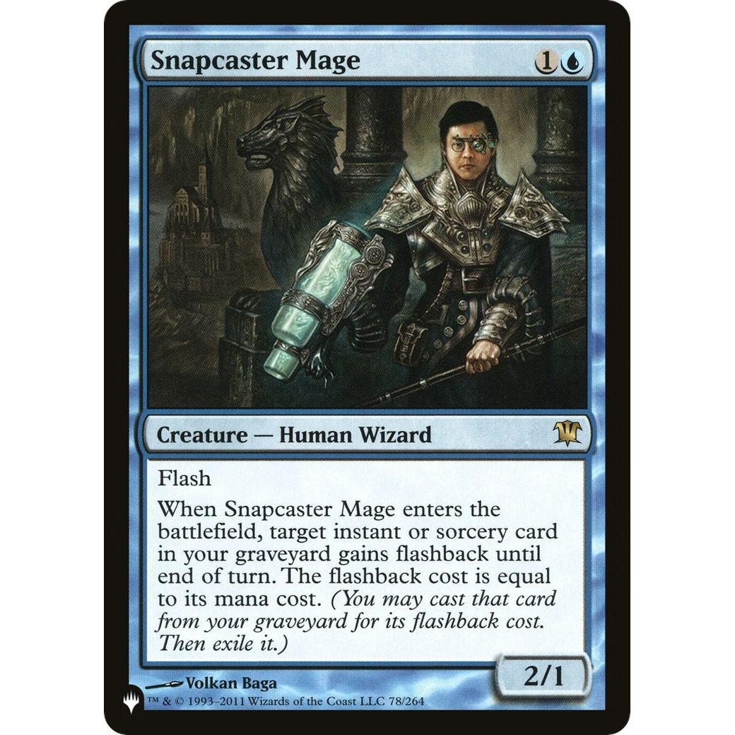 Image for Snapcaster Mage (78/264) (LIST) - Magic: The Gathering