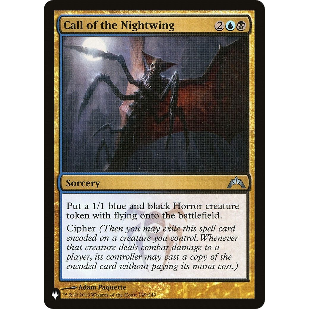 Image for Call of the Nightwing (GTC) (149/249) (LIST) - Magic: The Gathering