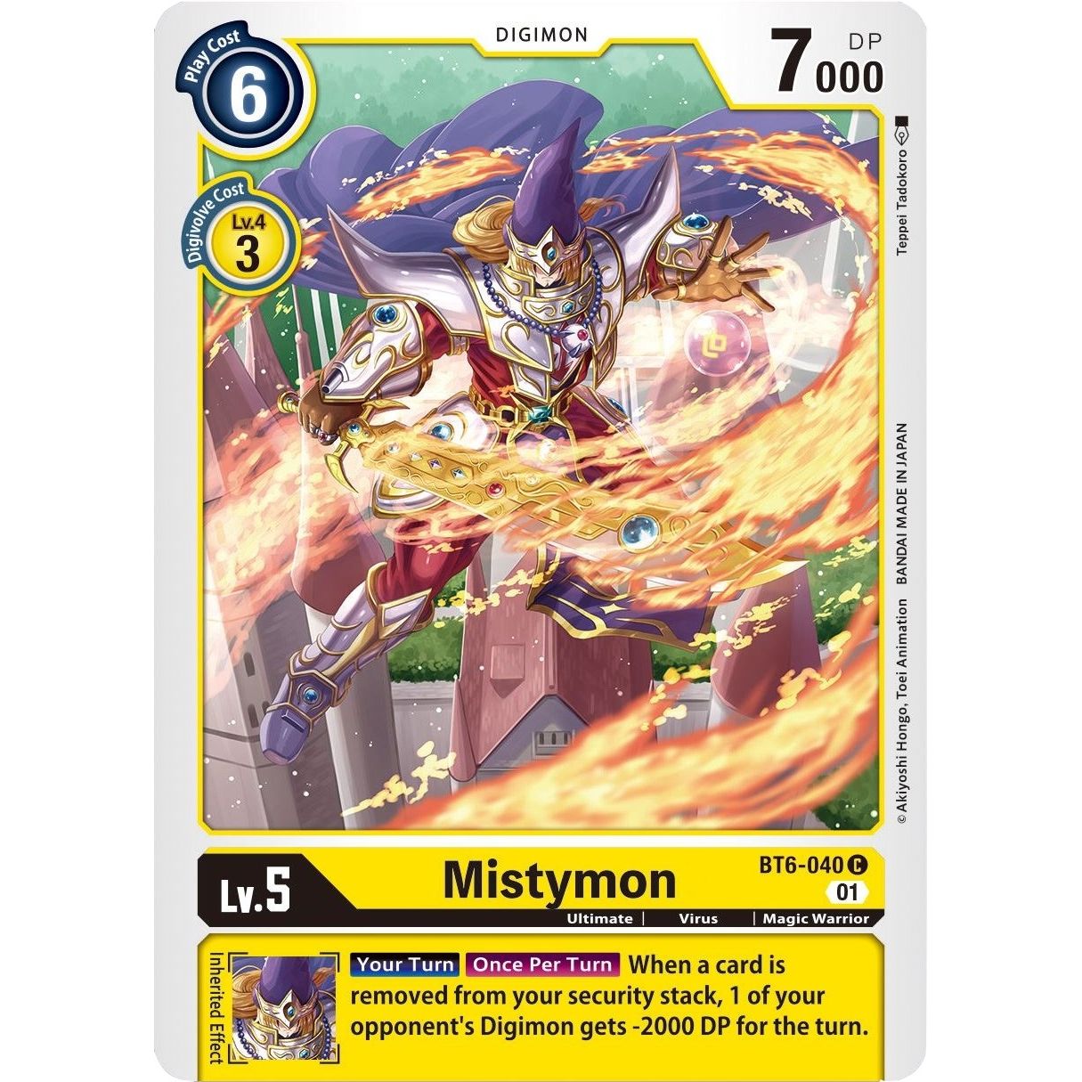 Image for Mistymon (BT6-040 C) (BT06) - Digimon Card Game