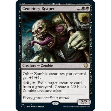 Image for Cemetery Reaper (108) (MIC) - Magic: The Gathering