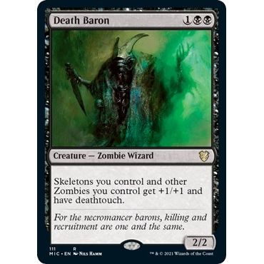 Image for Death Baron (111) (MIC) - Magic: The Gathering
