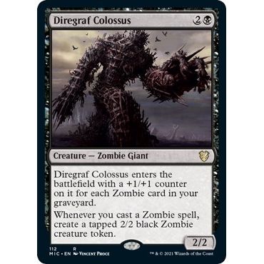 Image for Diregraf Colossus (112) (MIC) - Magic: The Gathering