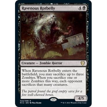 Image for Ravenous Rotbelly (22) (MIC) - Magic: The Gathering