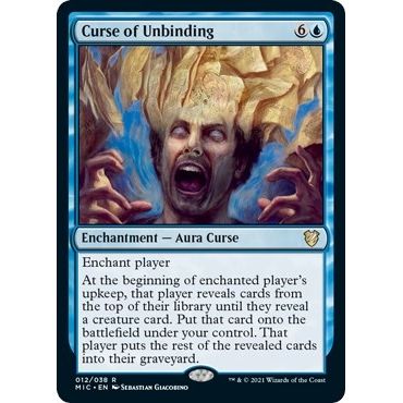Image for Curse of Unbinding (12) (MIC) - Magic: The Gathering