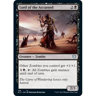 Image for Lord of the Accursed (124) (MIC) - Magic: The Gathering