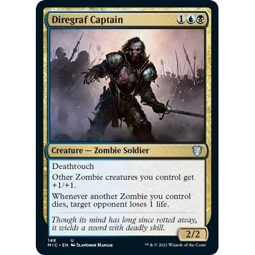 Image for Diregraf Captain (148) (MIC) - Magic: The Gathering
