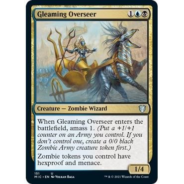 Image for Gleaming Overseer (151) (MIC) - Magic: The Gathering