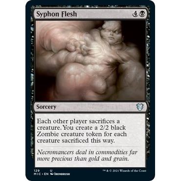 Image for Syphon Flesh (129) (MIC) - Magic: The Gathering