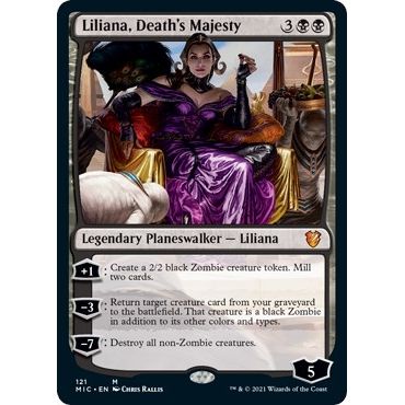 Image for Liliana, Death's Majesty (121) (MIC) - Magic: The Gathering