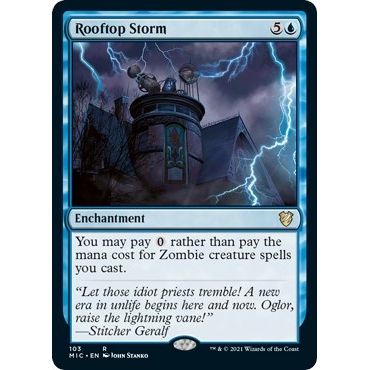 Image for Rooftop Storm (103) (MIC) - Magic: The Gathering
