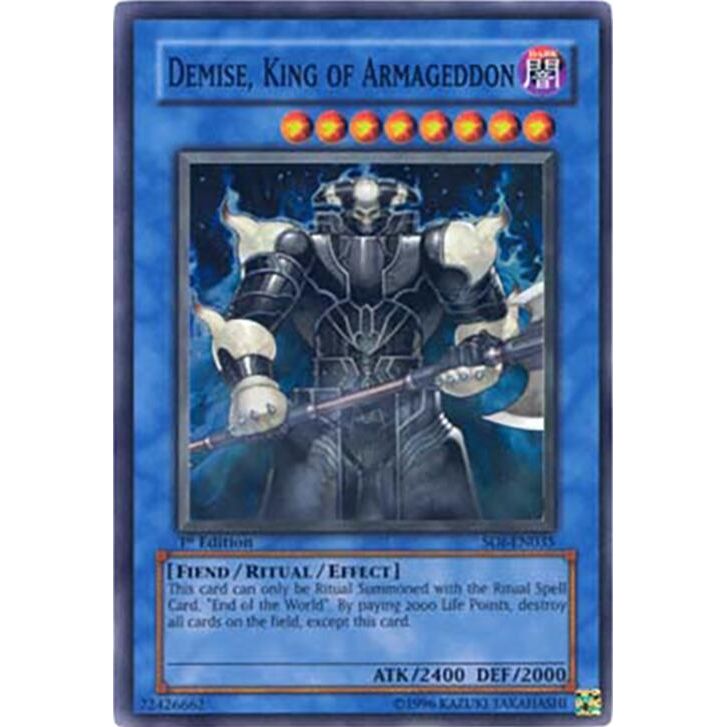 Image for Demise, King of Armageddon (SOI-EN035) (SOI) - YuGiOh