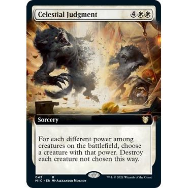 Image for Celestial Judgment (Extended Art) (43) (MIC) - Magic: The Gathering