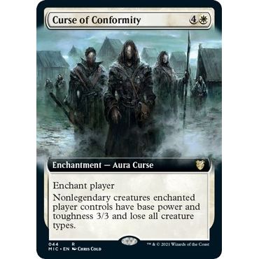 Image for Curse of Conformity (Extended Art) (44) (MIC) - Magic: The Gathering