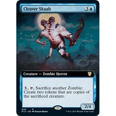 Image for Cleaver Skaab (Extended Art) (49) (MIC) - Magic: The Gathering