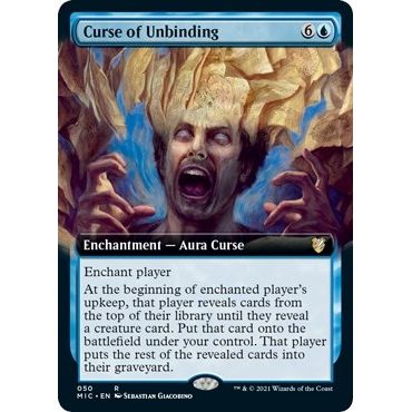 Image for Curse of Unbinding (Extended Art) (50) (MIC) - Magic: The Gathering