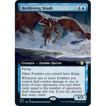 Image for Hordewing Skaab (Extended Art) (53) (MIC) - Magic: The Gathering