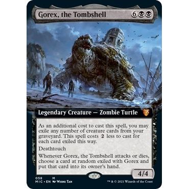 Image for Gorex, the Tombshell (Extended Art) (58) (MIC) - Magic: The Gathering