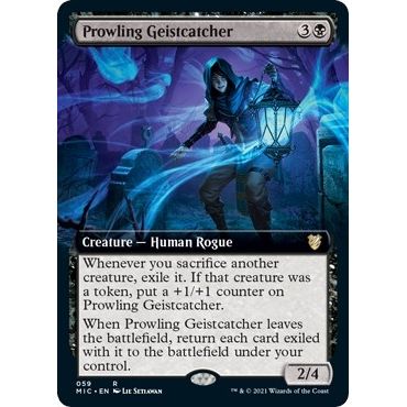Image for Prowling Geistcatcher (Extended Art) (59) (MIC) - Magic: The Gathering
