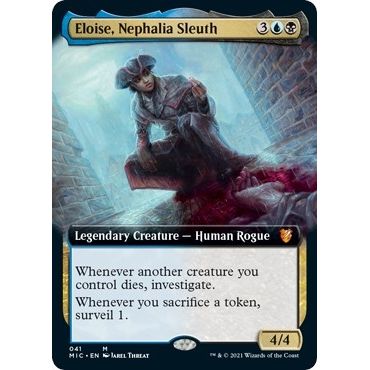 Image for Eloise, Nephalia Sleuth (Extended Art) (41) (MIC) - Magic: The Gathering