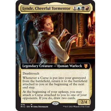 Image for Lynde, Cheerful Tormentor (Extended Art) (76) (MIC) - Magic: The Gathering