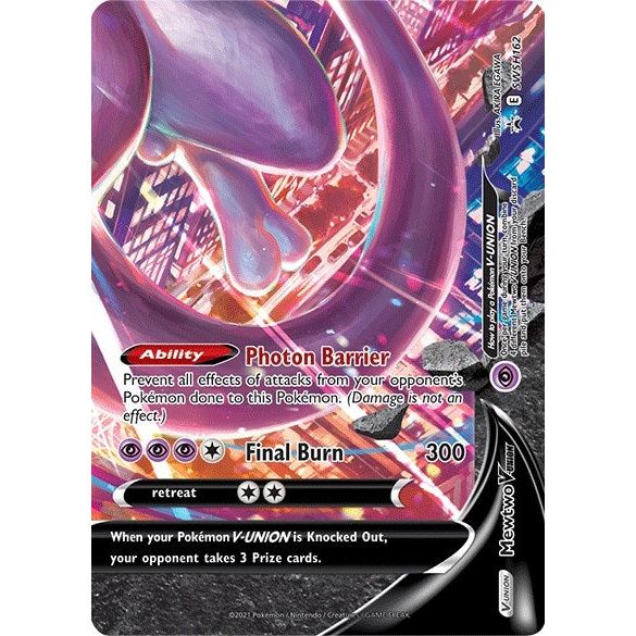 Image for Mewtwo V-UNION - SWSH162 (SWSH162) (SWSD) - Pokemon
