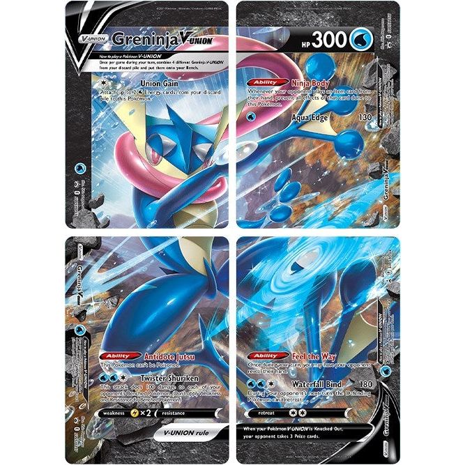 Image for Greninja V-UNION [Set of 4] (SWSD) - Pokemon