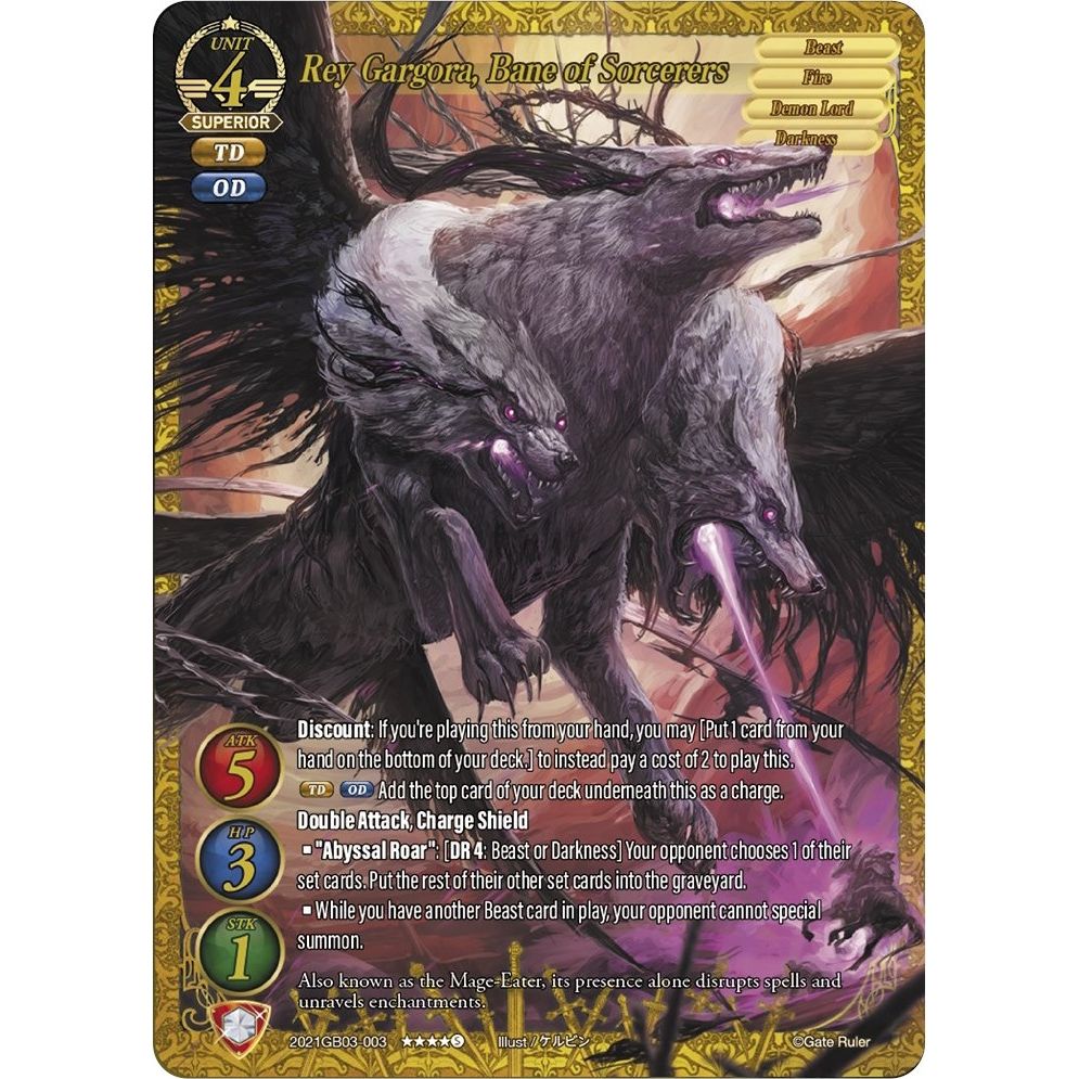 Image for Rey Gargora, Bane of Sorcerers (2021GB03-003) (GB03) - Gate Ruler