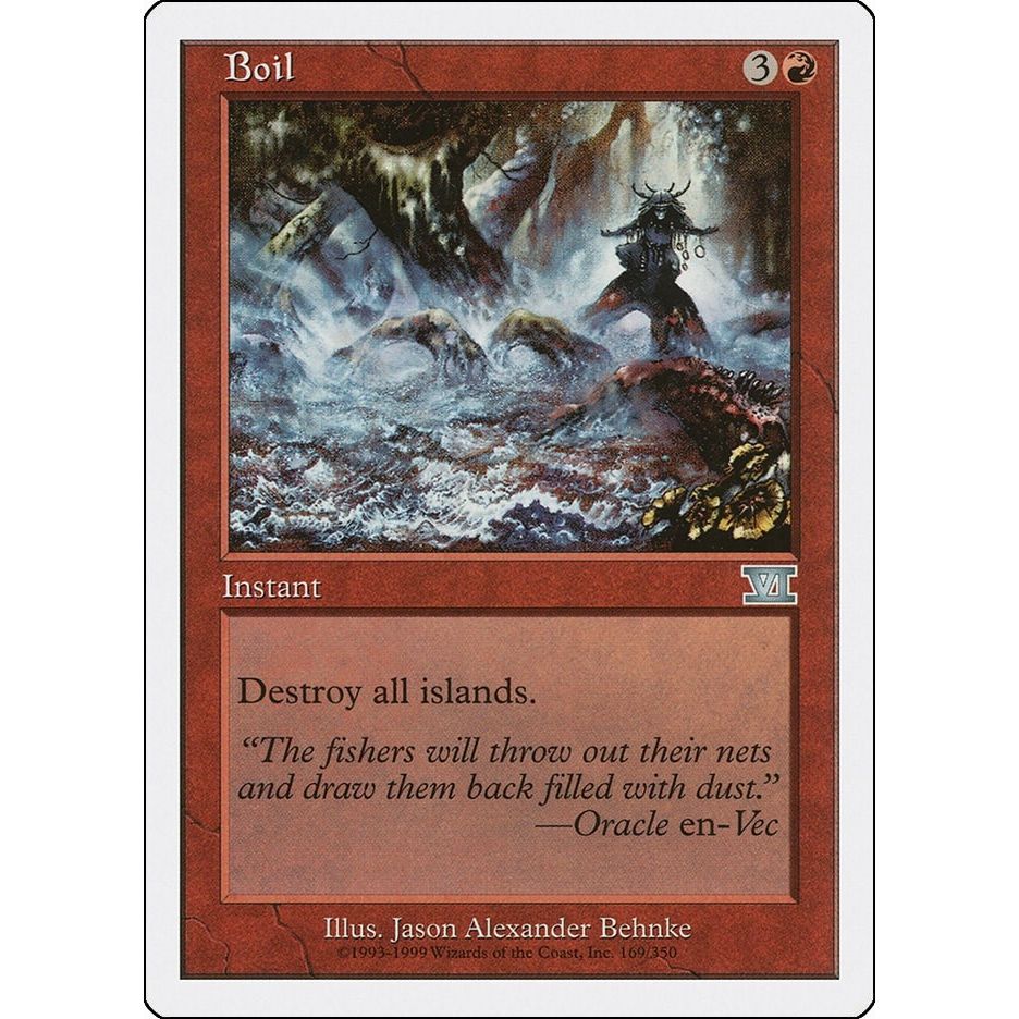 Image for Boil (169) (6ED) - Magic: The Gathering