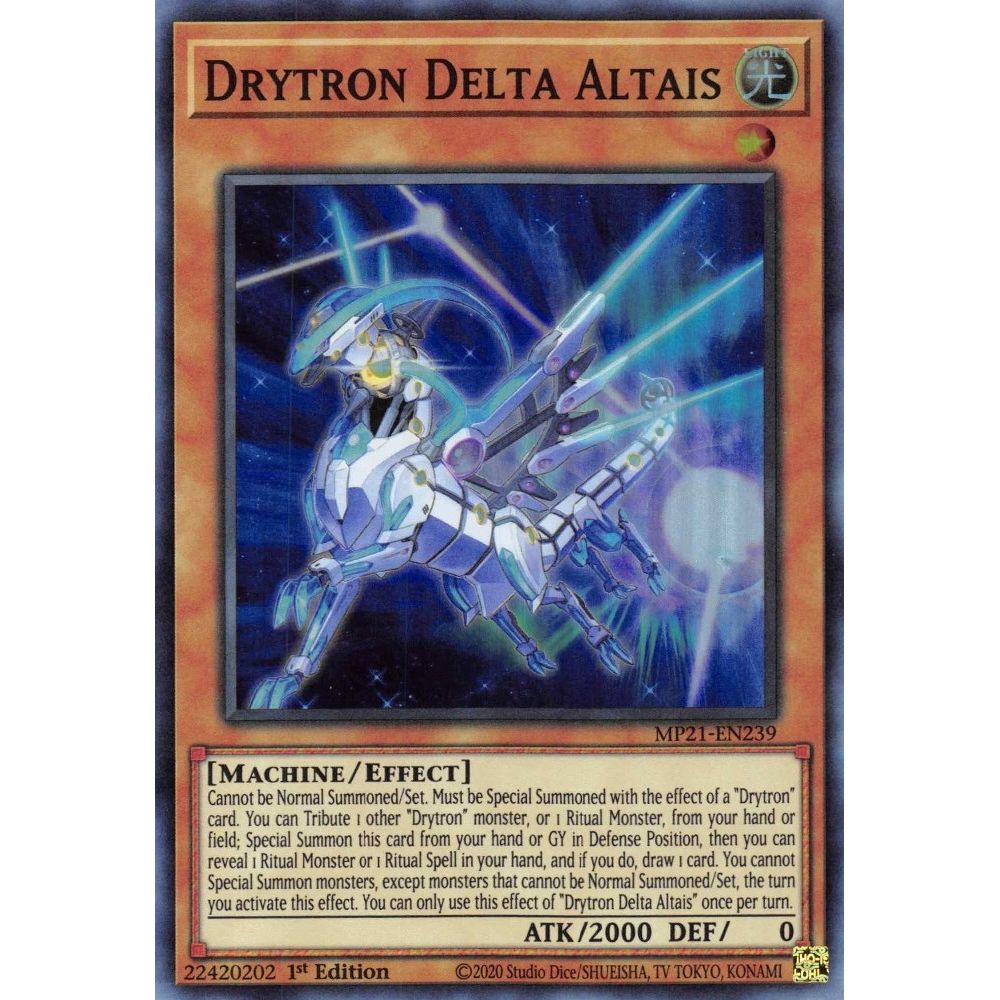 Image for Drytron Delta Altais (MP21-EN239) (MP21) - YuGiOh