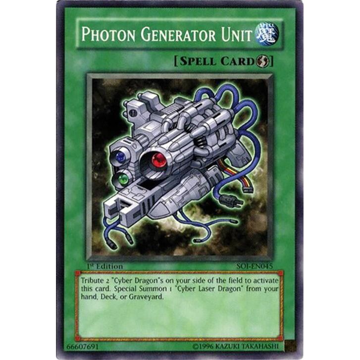 Image for Photon Generator Unit (SOI-EN045) (SOI) - YuGiOh