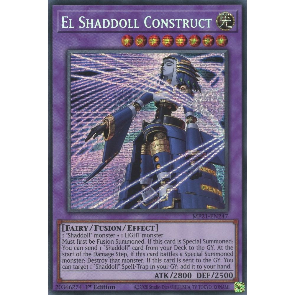 Image for El Shaddoll Construct (MP21-EN247) (MP21) - YuGiOh