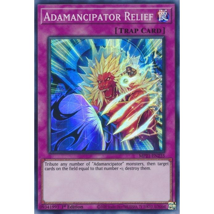 Image for Adamancipator Relief (MP21-EN235) (MP21) - YuGiOh