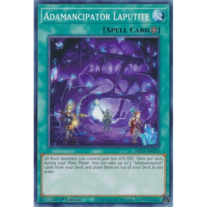 Image for Adamancipator Laputite (MP21-EN233) (MP21) - YuGiOh