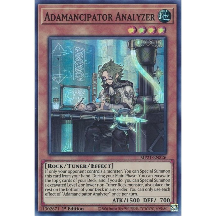 Image for Adamancipator Analyzer (MP21-EN226) (MP21) - YuGiOh