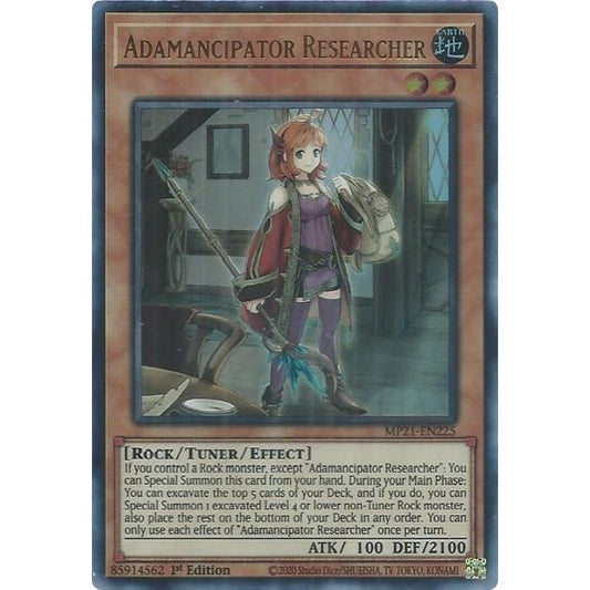 Image for Adamancipator Researcher (MP21-EN225) (MP21) - YuGiOh