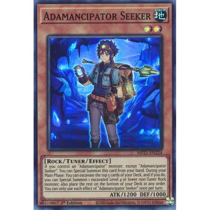 Image for Adamancipator Seeker (MP21-EN224) (MP21) - YuGiOh