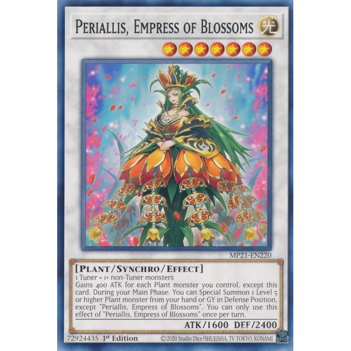 Image for Periallis, Empress of Blossoms (MP21-EN220) (MP21) - YuGiOh
