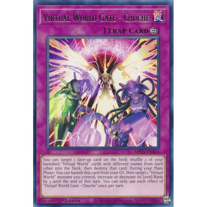 Image for Virtual World Gate - Chuche (MP21-EN214) (MP21) - YuGiOh