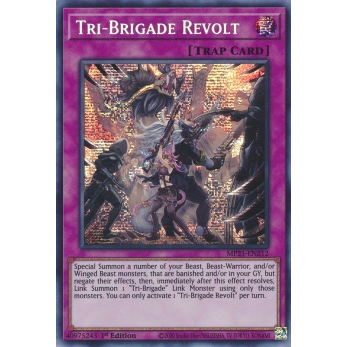Image for Tri-Brigade Revolt (MP21-EN212) (MP21) - YuGiOh