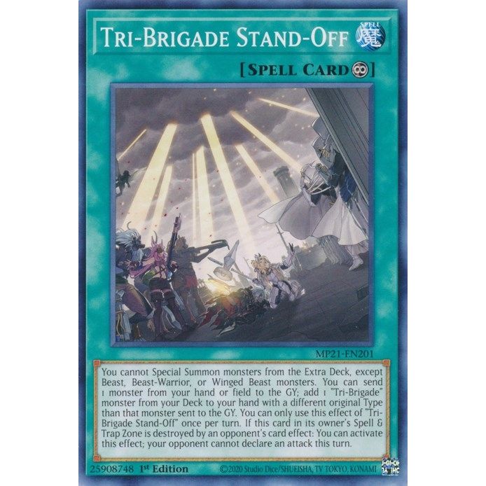 Image for Tri-Brigade Stand-Off (MP21-EN201) (MP21) - YuGiOh