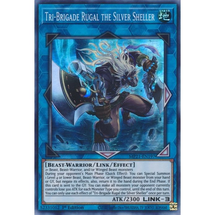 Image for Tri-Brigade Rugal the Silver Sheller (MP21-EN197) (MP21) - YuGiOh