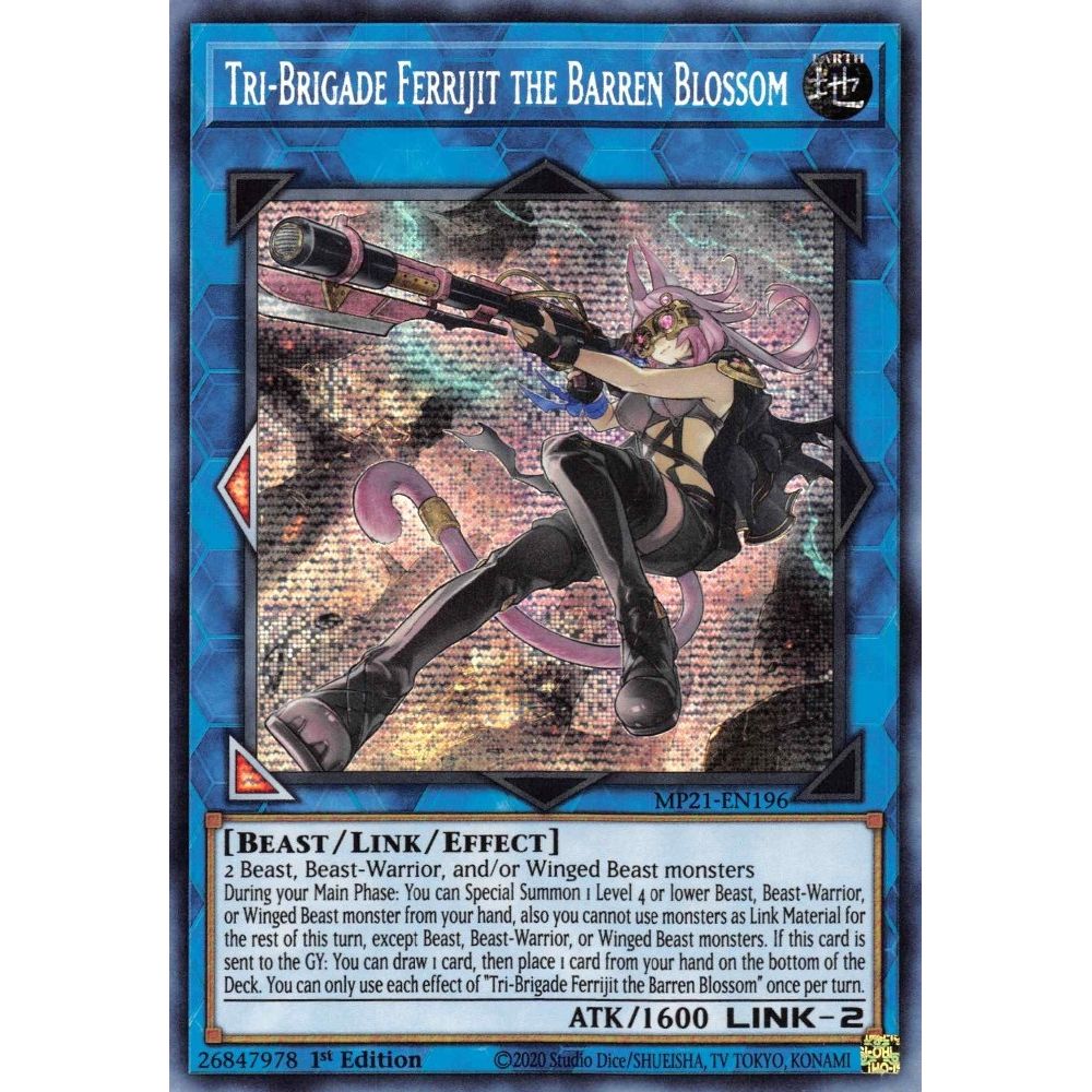 Image for Tri-Brigade Ferrijit the Barren Blossom (MP21-EN196) (MP21) - YuGiOh